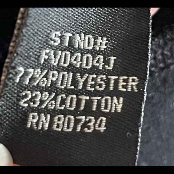 BCBGMaxAzria Black Velour Vintage Track Jacket. - Picture 9 of 9